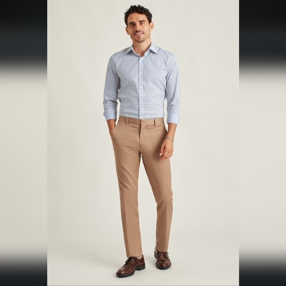 Bonobos Weekday Warrior Dress Pants Thursday True Khaki Size 38x30